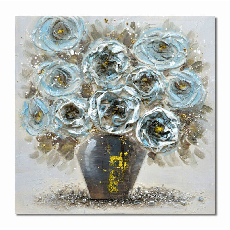 Cadre DKD Home Decor S3018303 Vase (60 x 3 x 60 cm) (2 Unités)