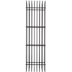 Range-bûches Irving 40x50x150 noir mat