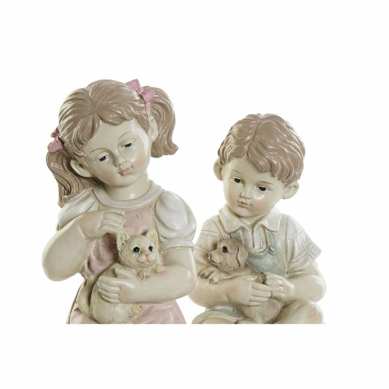 Figurine Décorative DKD Home Decor Résine Enfant (14.5 x 16 x 26 cm) (2 pcs)