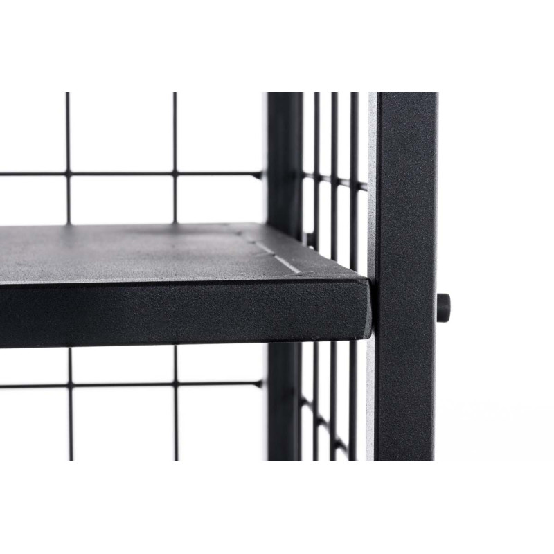 Estantería para guardar leña Forrest Negro