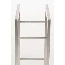 Râtelier à bûches Keri 25x60x150 en acier inoxydable