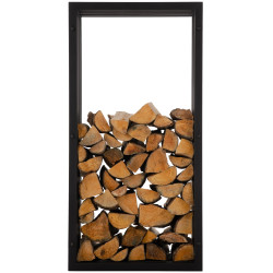 R?telier ? b?ches Irving 40x50x100 noir mat