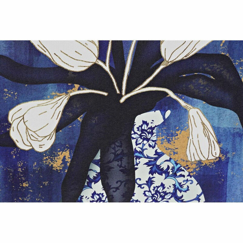 Cadre DKD Home Decor Vase Oriental (50 x 1,8 x 70 cm) (2 Unités)