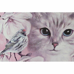 Cadre DKD Home Decor Chat (50 x 1,8 x 70 cm) (2 Unités)