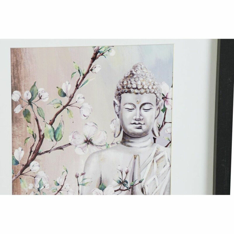 Cadre DKD Home Decor Buda Oriental (35 x 2,5 x 45 cm) (35 x 2 x 45 cm) (4 Unités)