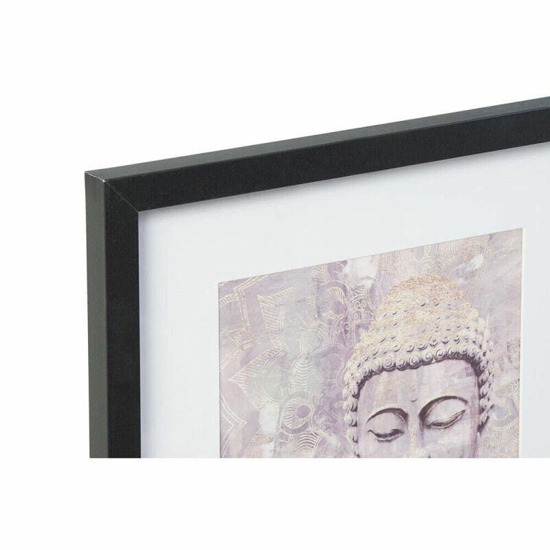 Cadre DKD Home Decor Buda Oriental (35 x 2,5 x 45 cm) (35 x 2 x 45 cm) (4 Unités)