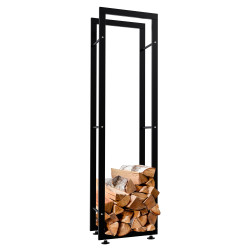 Range-bûches Keri V2 25x40x150 noir