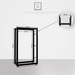 Range-b?ches Keri V2 25x60x100 noir