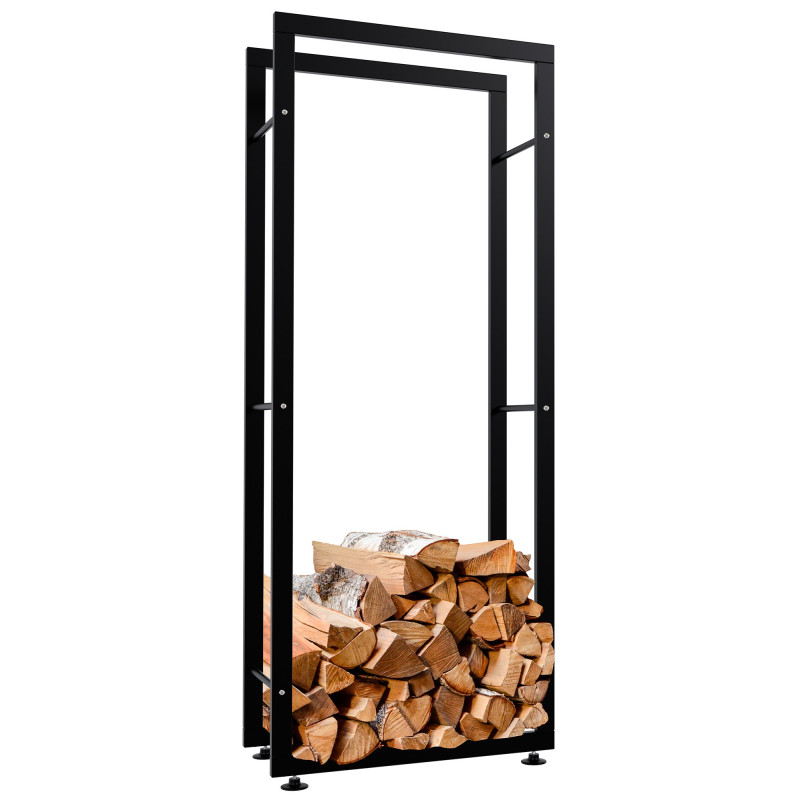 Range-bûches Keri V2 25x60x150 noir