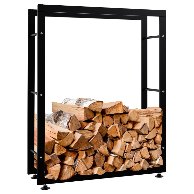 Range-bûches Keri V2 25x80x100 noir