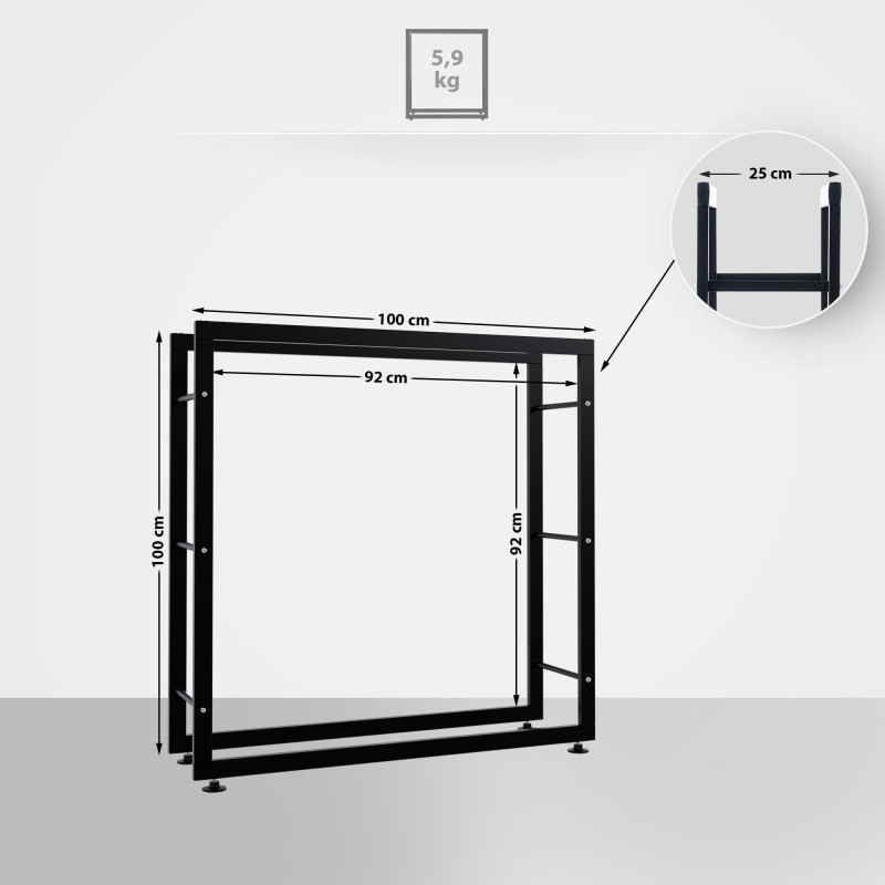 Range-b?ches Keri V2 25x100x100 noir