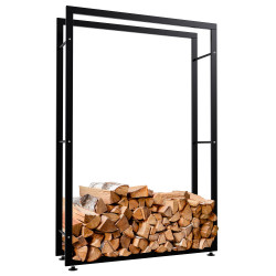 Range-bûches Keri V2 25x100x150 noir