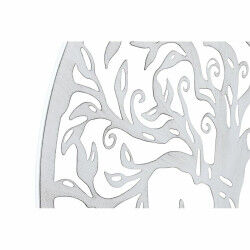 Décoration murale DKD Home Decor Noir Métal Blanc Indien Lune (2 Unités) (60 x 1 x 60 cm)