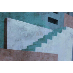 Cadre DKD Home Decor Maison (70 x 1,8 x 50 cm)