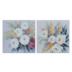 Cadre DKD Home Decor Fleurs...