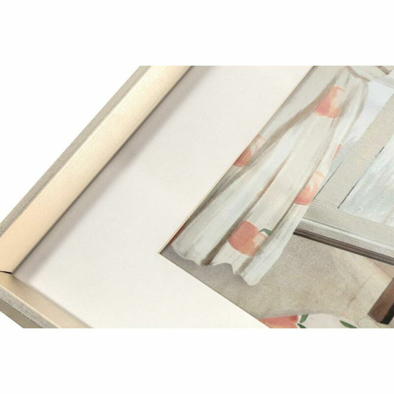 Cadre DKD Home Decor Salles de bains (2 Unités) (40 x 2 x 40 cm)