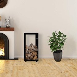 Range-bûches Keri V2 25x40x80 noir