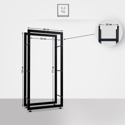 Range-b?ches Keri V2 25x60x125 noir