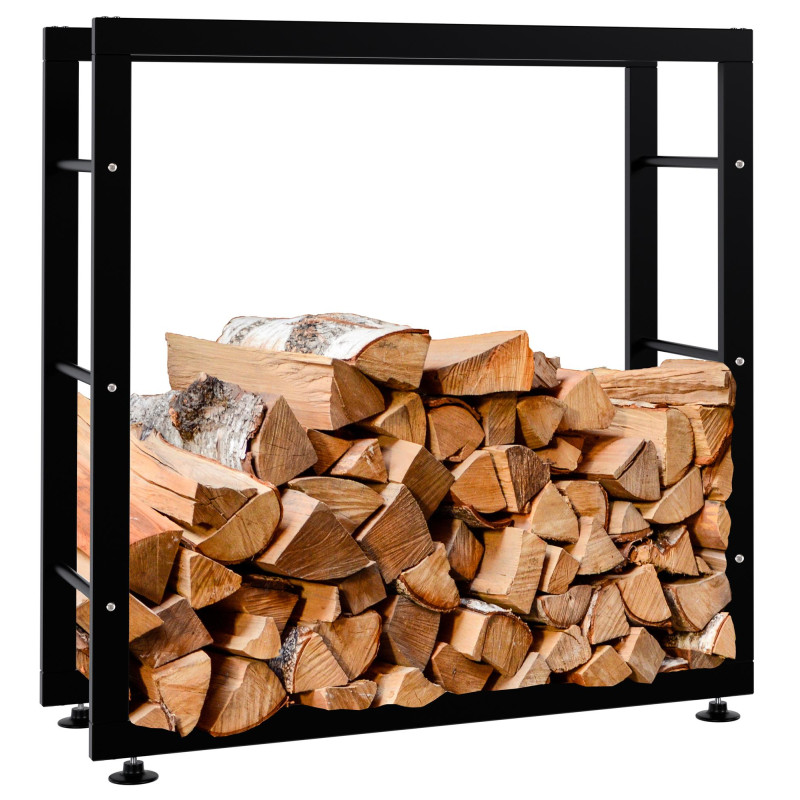 Range-bûches Keri V2 25x80x80 noir