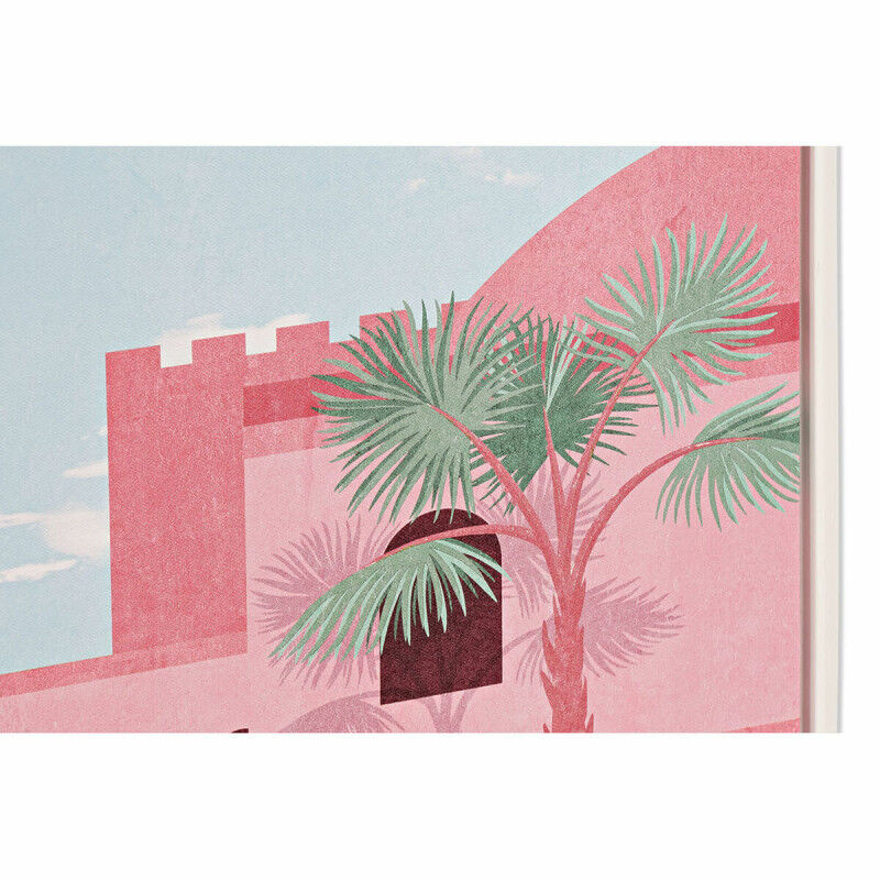 Cadre DKD Home Decor S3018022 Paysage Arabe (40 x 2,5 x 50 cm) (2 Unités)