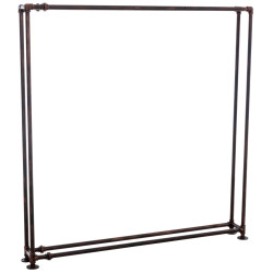 Support à bûches en bronze Tinos