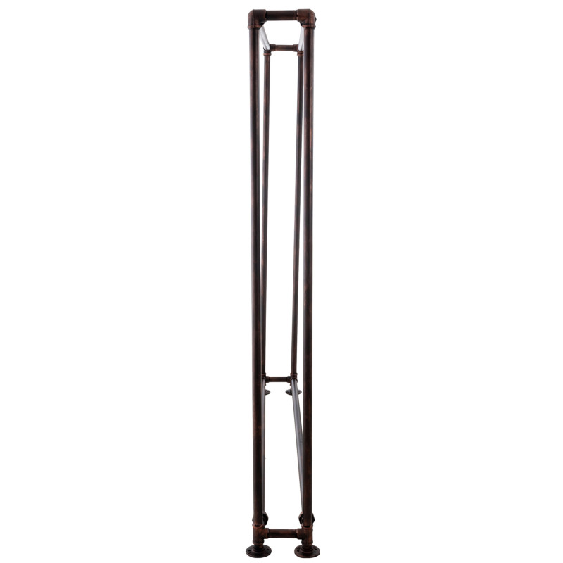 Portalegna per camino Tinos bronzo