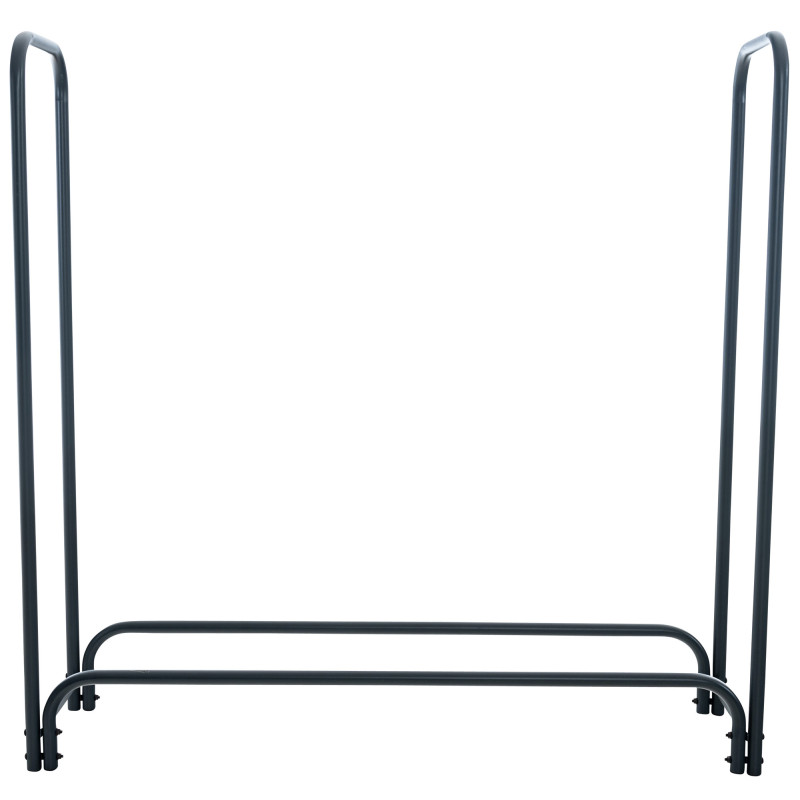 Estanteria para leña Wilster Antracita,120x120x36 cm