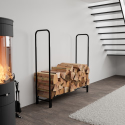 Range-bûches Wilster 120x120x36 cm anthracite