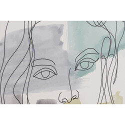 Cadre DKD Home Decor Femme (40 x 3 x 60 cm) (6 Unités)