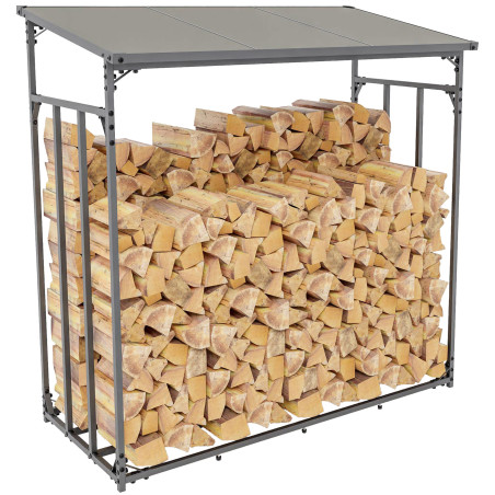 Abri à bûches Ruston Aluminium S, anthracite