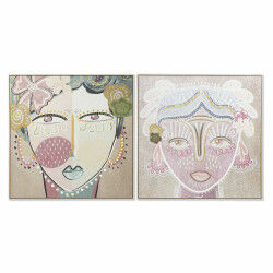 Cadre DKD Home Decor Visage...
