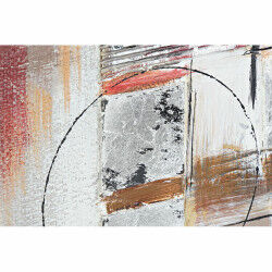 Cadre DKD Home Decor Abstrait (60 x 2,8 x 60 cm) (2 Unités)