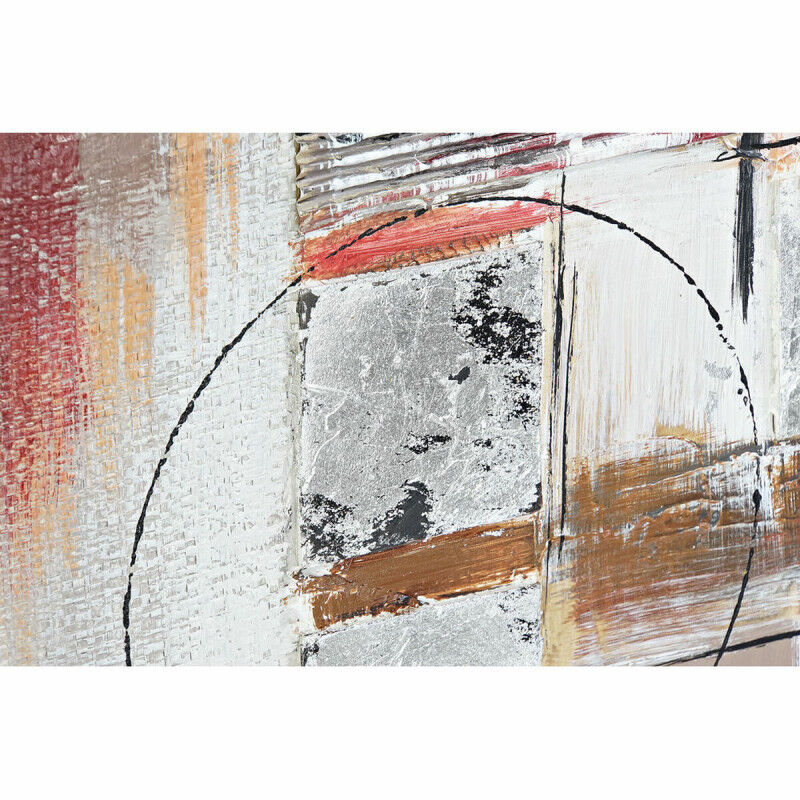Cadre DKD Home Decor Abstrait (60 x 2,8 x 60 cm) (2 Unités)