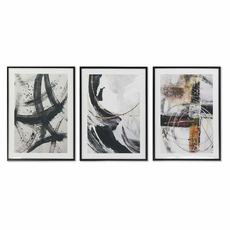 Cadre DKD Home Decor Abstrait (50 x 3 x 70 cm)