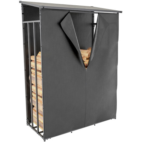 Riparo per legna da ardere Ruston Telone in alluminio L