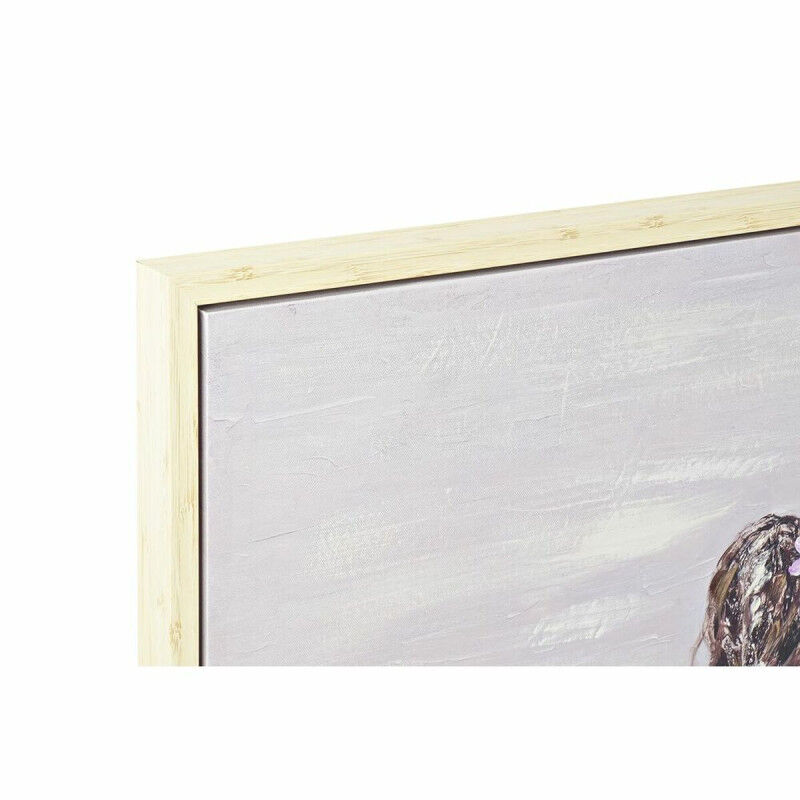 Cadre DKD Home Decor Plage (100 x 4 x 100 cm) (2 Unités)