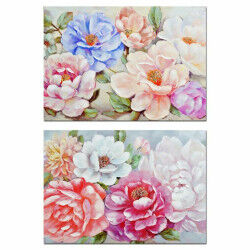 Cadre DKD Home Decor Fleurs...