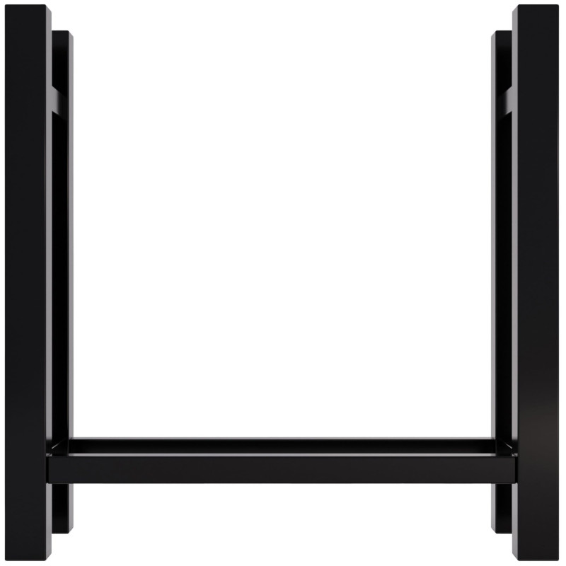 ?tag?re ? b?ches carr?e Medya 30x80x80 cm noire