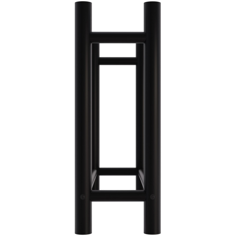 Râtelier à bûches rond Medya 30x80x80 cm noir