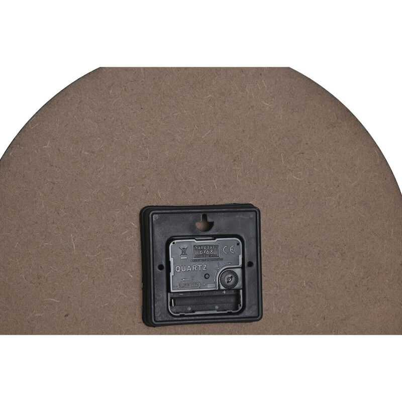 Horloge Murale DKD Home Decor Multicouleur Fleurs Bois MDF (34 x 4 x 34 cm) (3 Unités)