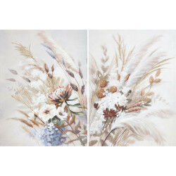 Cadre DKD Home Decor Fleurs...