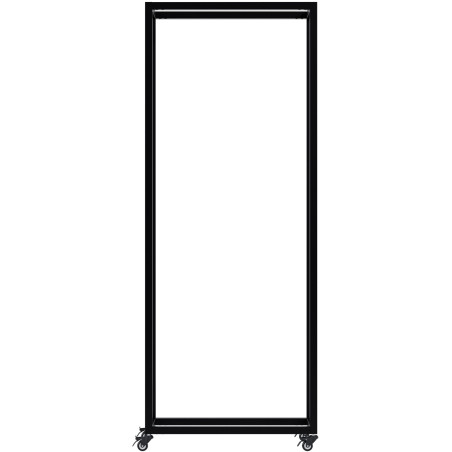 Range-b?ches Hilta 25x60x150 cm noir