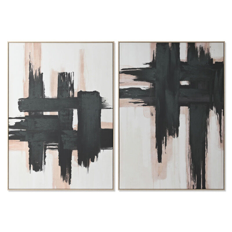 Cadre DKD Home Decor Abstrait Urbaine (100 x 4 x 140 cm) (2 Unités)