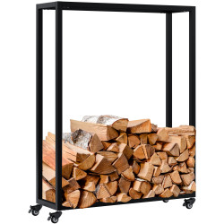 Range-b?ches Hilta 25x80x100 cm noir