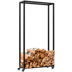 Kaminholzständer Hilta 25x80x150 cm