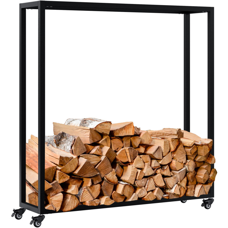 Kaminholzständer Hilta 25x100x100 cm