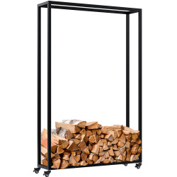 Range-b?ches Hilta 25x100x150 cm noir