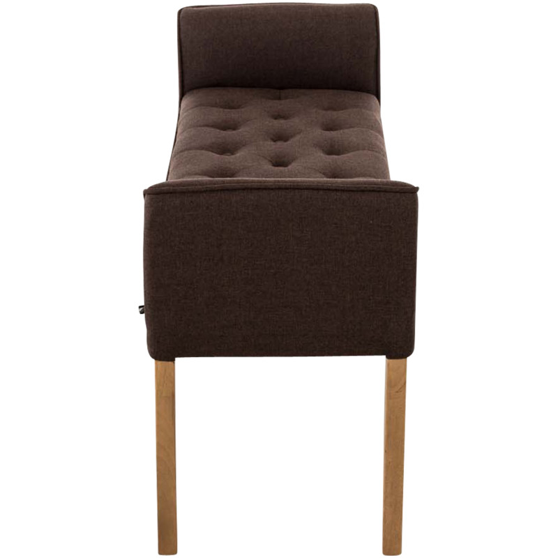 Chaise longue Cl?op?tre, marron clair antique