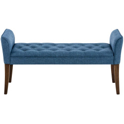 Chaise longue Cl?op?tre, bleu fonc? antique