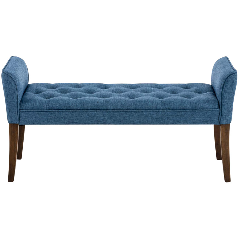 Chaise longue Cl?op?tre, bleu fonc? antique